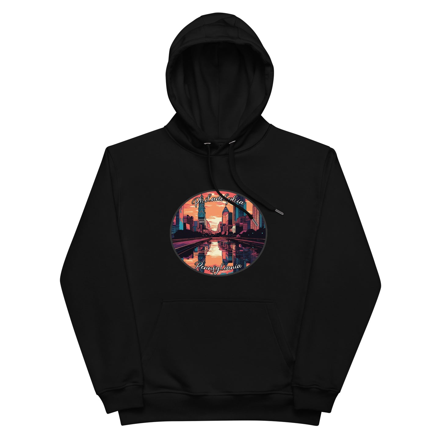 Philadelphia Pennsylvania Souvenir Premium eco hoodie