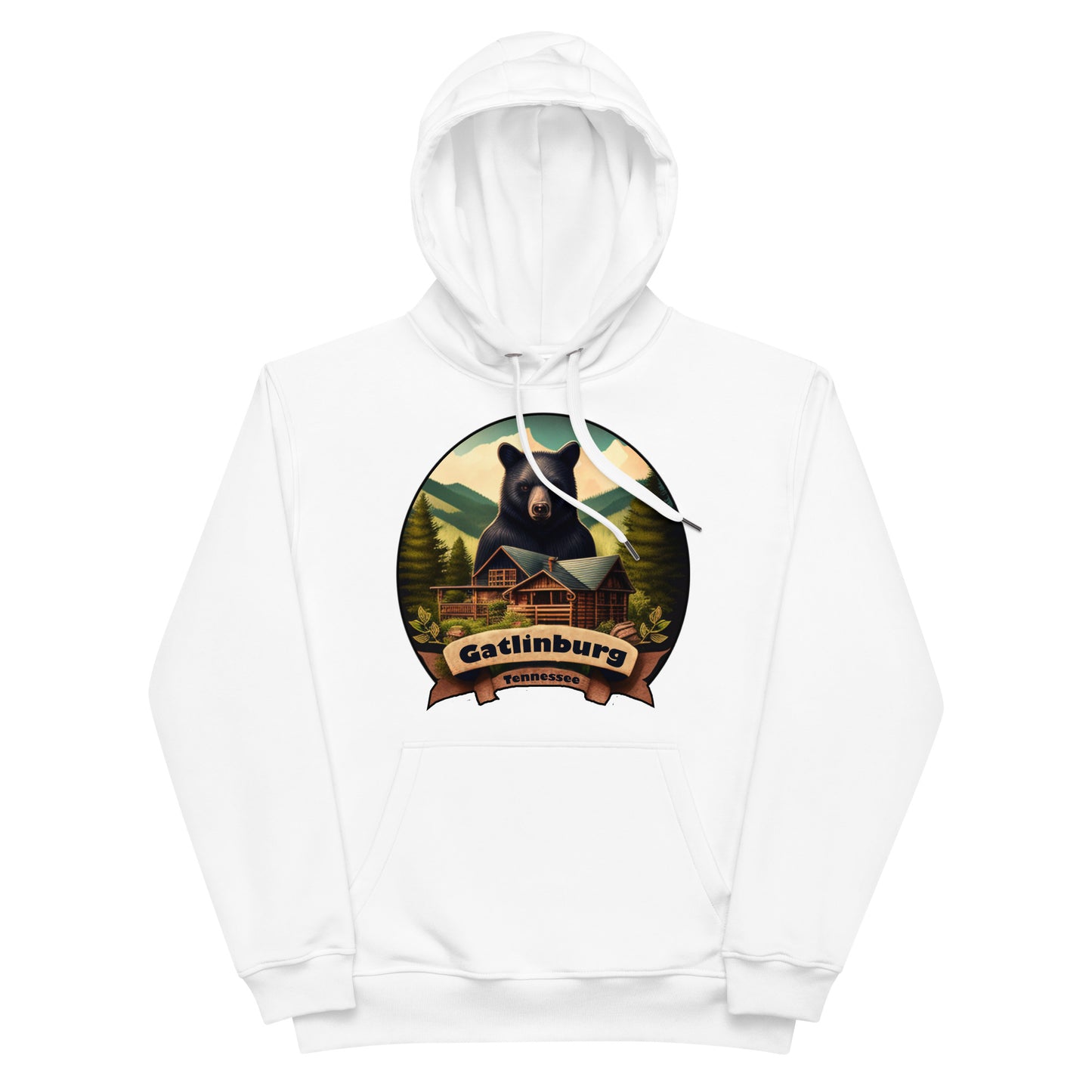 Gatlinburg Tennessee Souvenir Premium eco hoodie