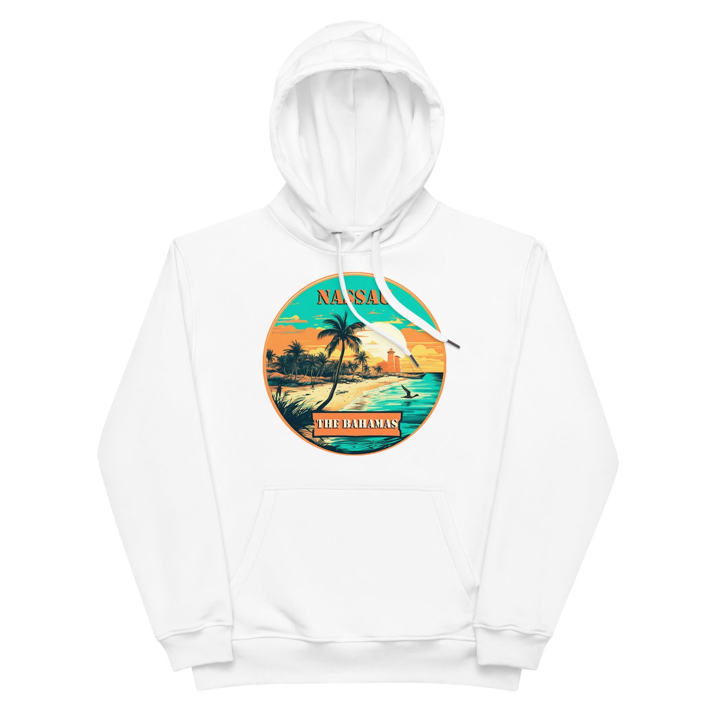 Nassau The Bahamas Souvenir Premium eco hoodie