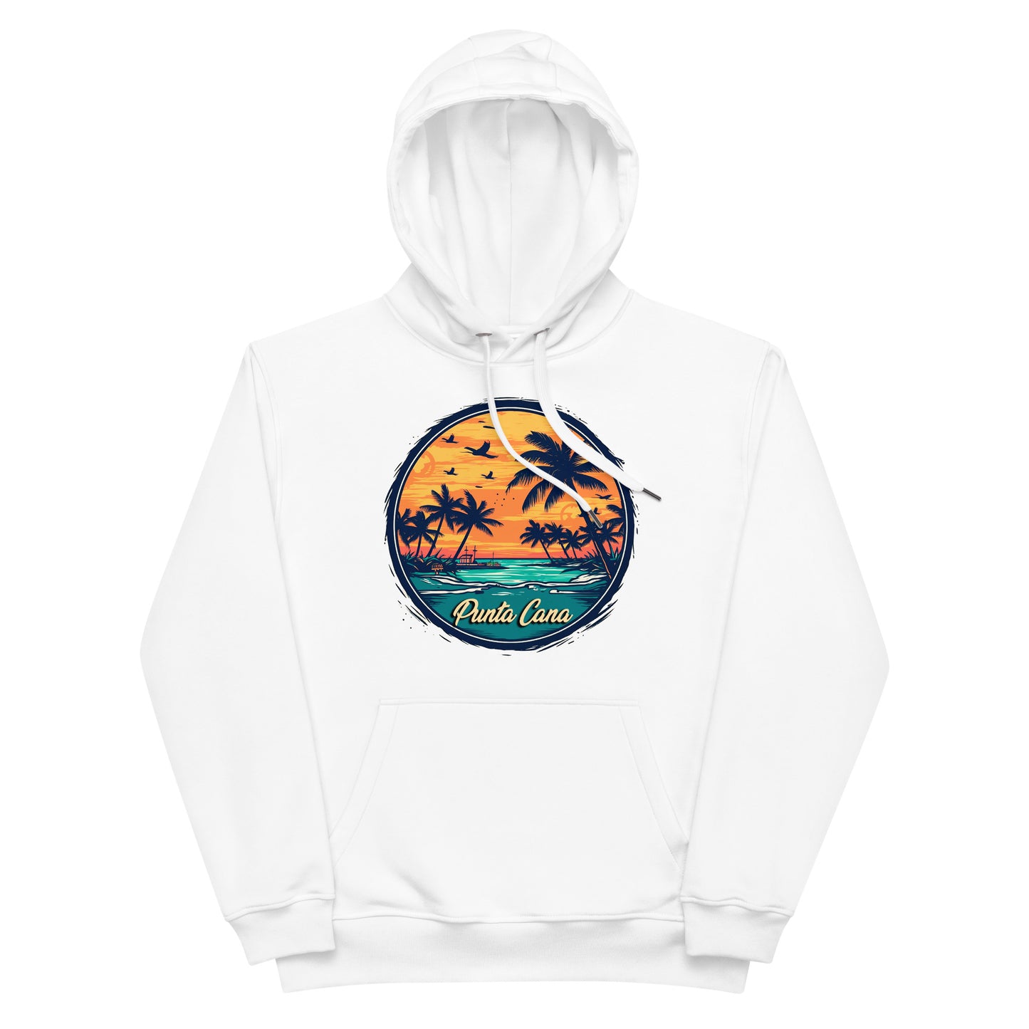 Punta Cana Dominican Republic Souvenir Premium eco hoodie