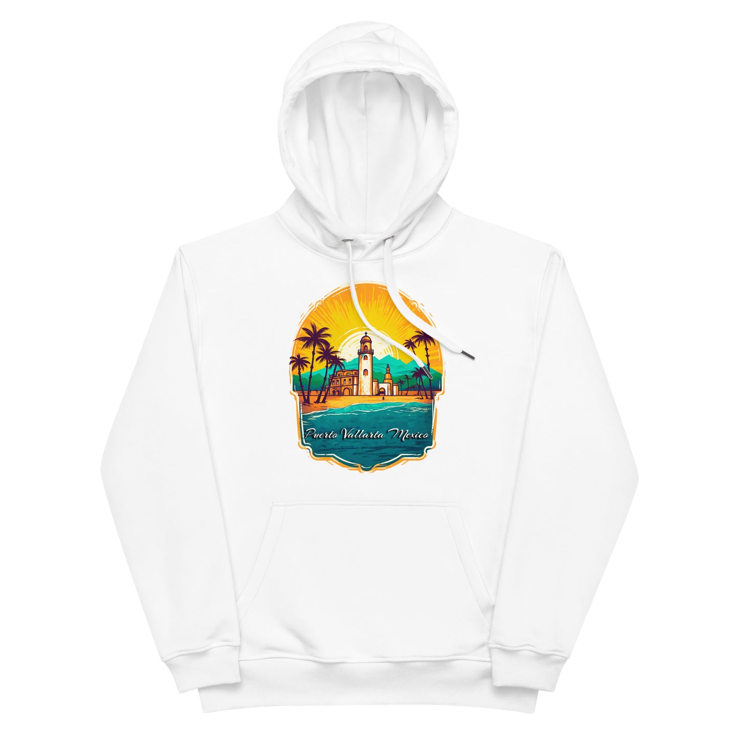 Puerto Vallarta Mexico Souvenir Premium eco hoodie