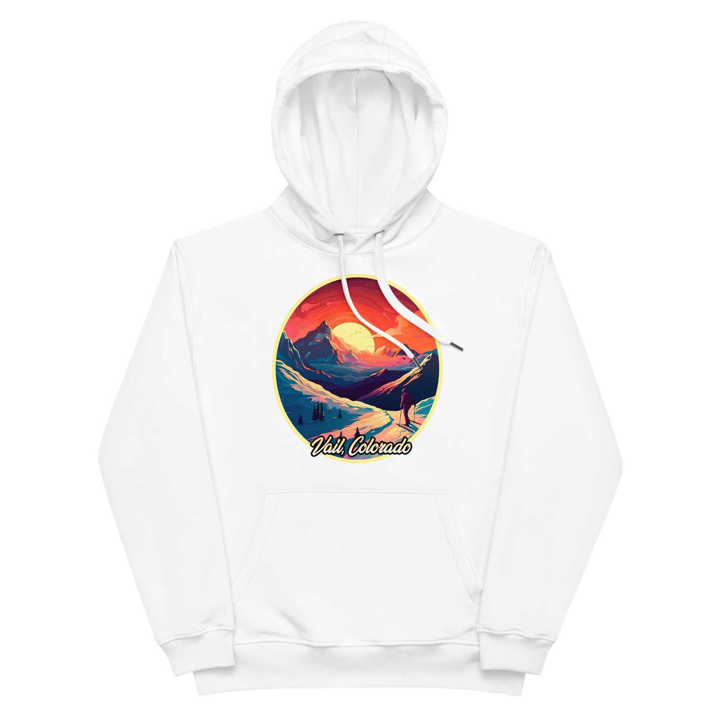 Vail Colorado Souvenir Premium eco hoodie