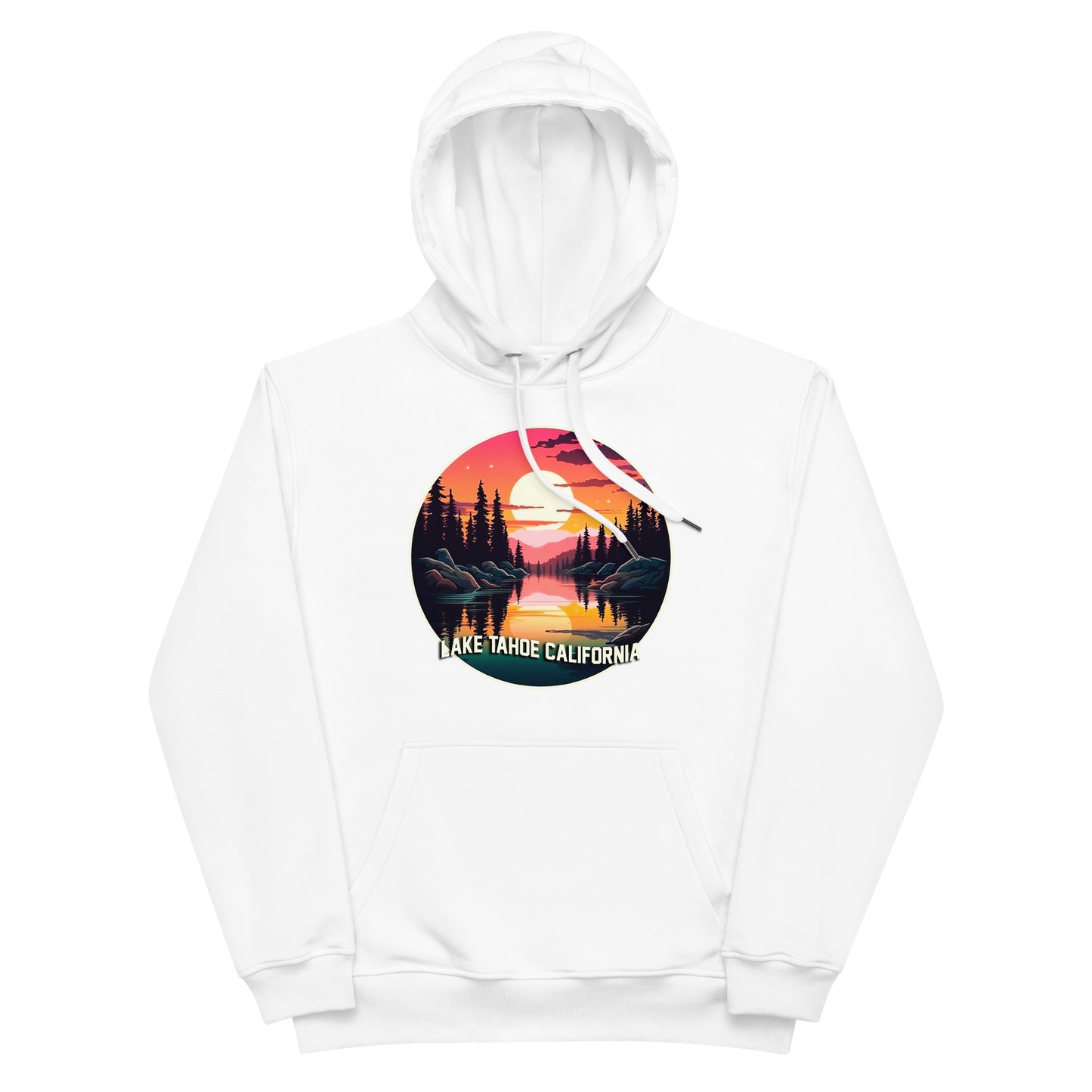 Lake Tahoe California Souvenir Premium eco hoodie