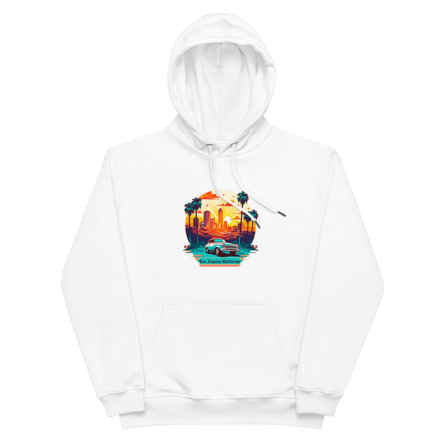 Los Angeles California Souvenir Premium eco hoodie