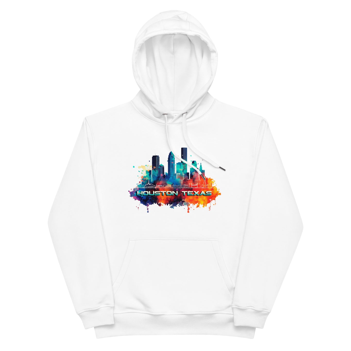 Houston Texas Souvenir Premium eco hoodie