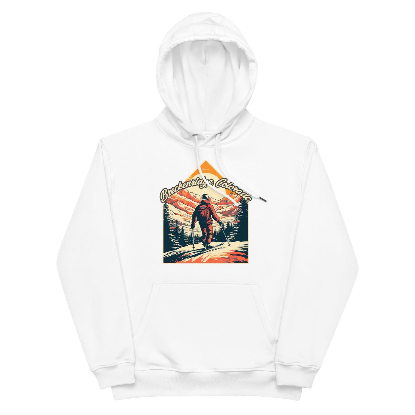 Breckenridge Colorado Souvenir Premium eco hoodie