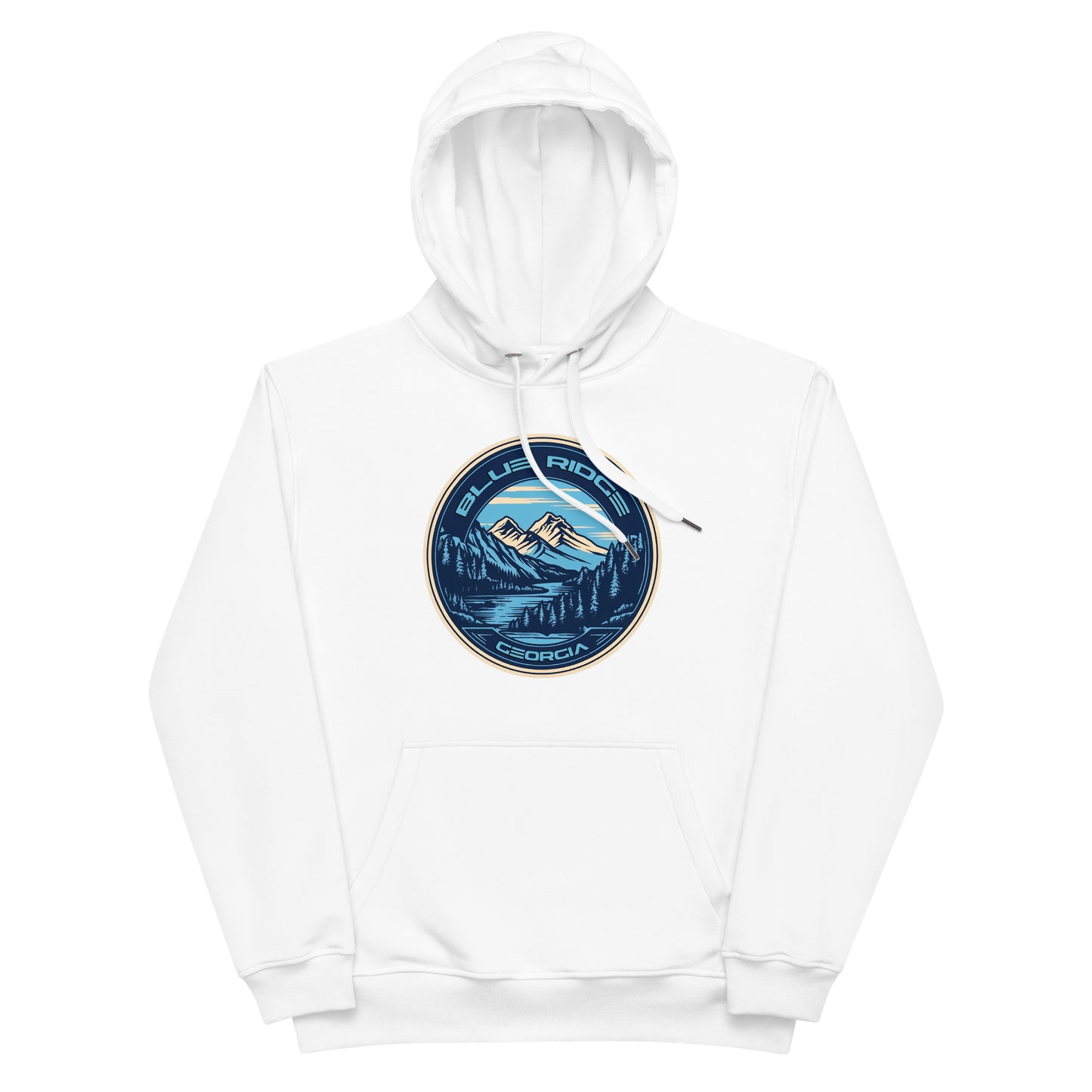 Blue Ridge Georgia Souvenir Premium eco hoodie