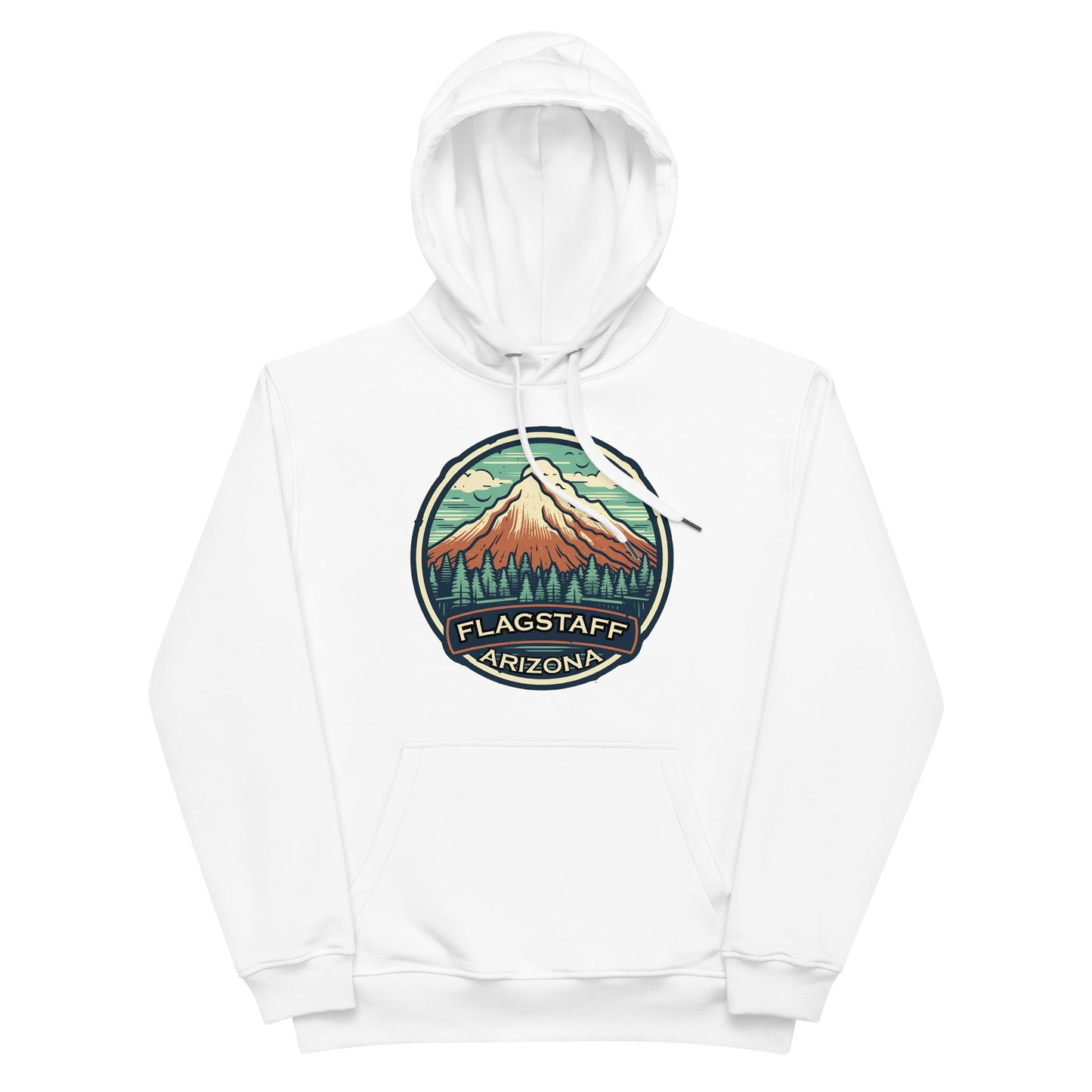 Flagstaff Arizona Souvenir Premium eco hoodie