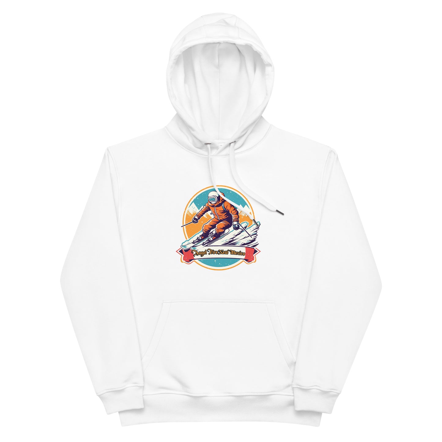 Angel Fire New Mexico Souvenir Premium eco hoodie