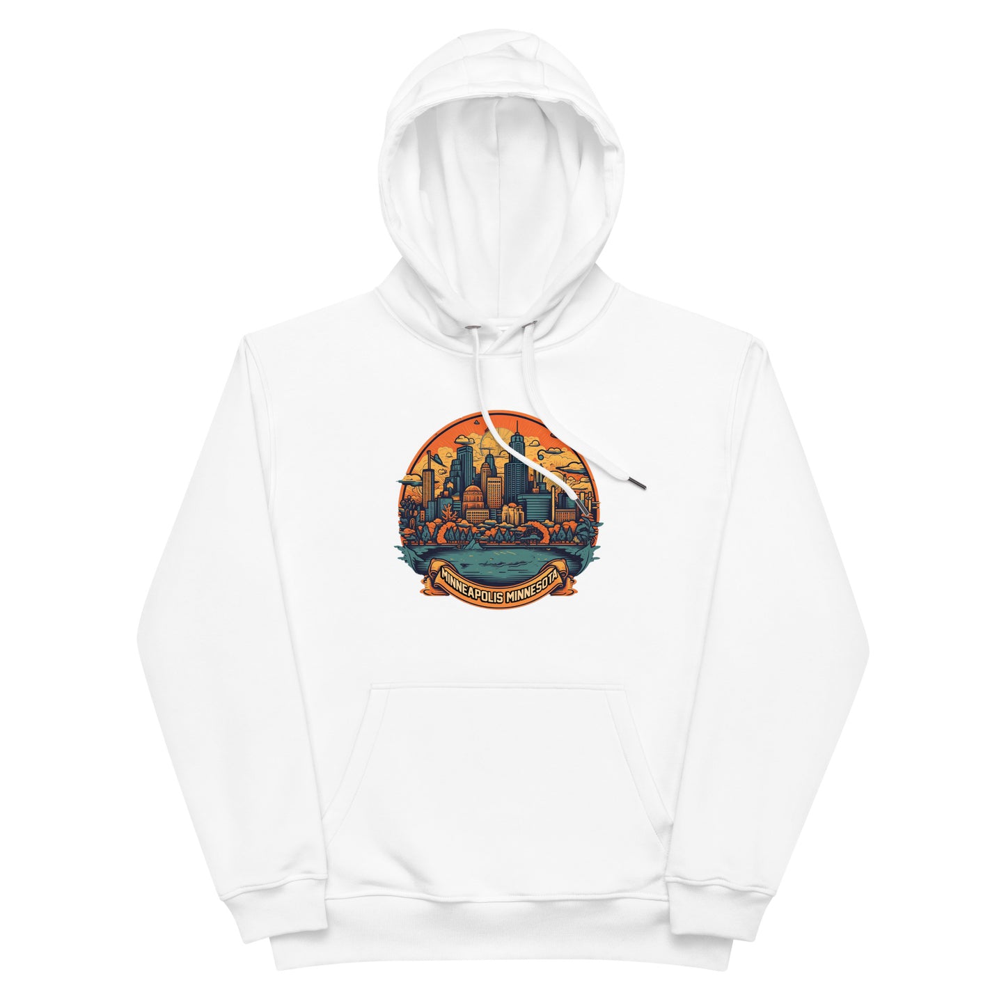 Minneapolis Minnesota Souvenir Premium eco hoodie