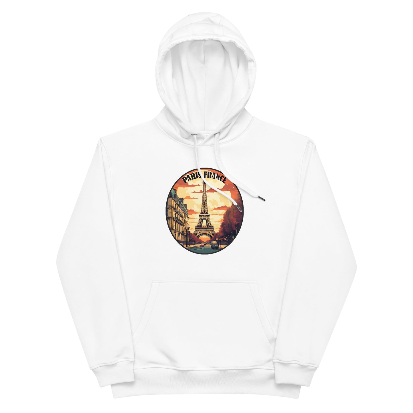 Paris France Souvenir Premium eco hoodie