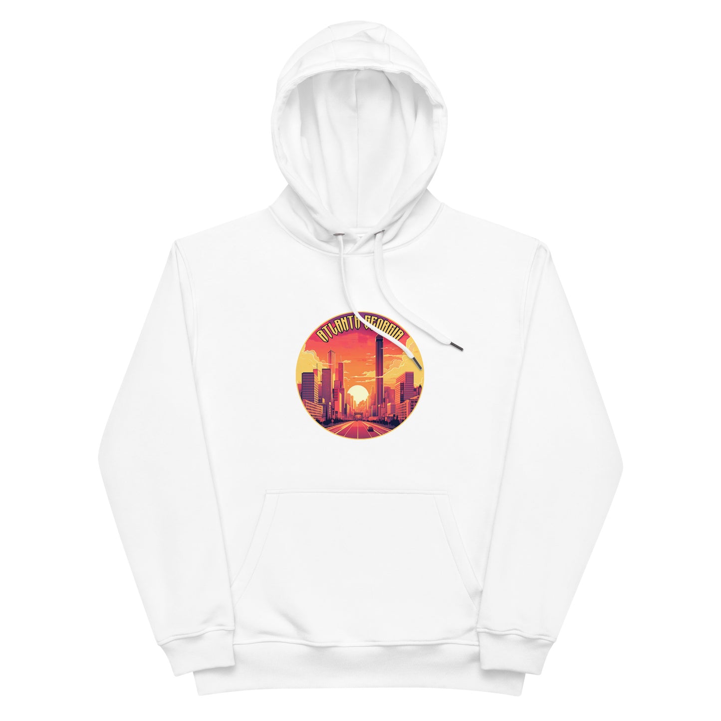 Atlanta Georgia Souvenir Premium eco hoodie