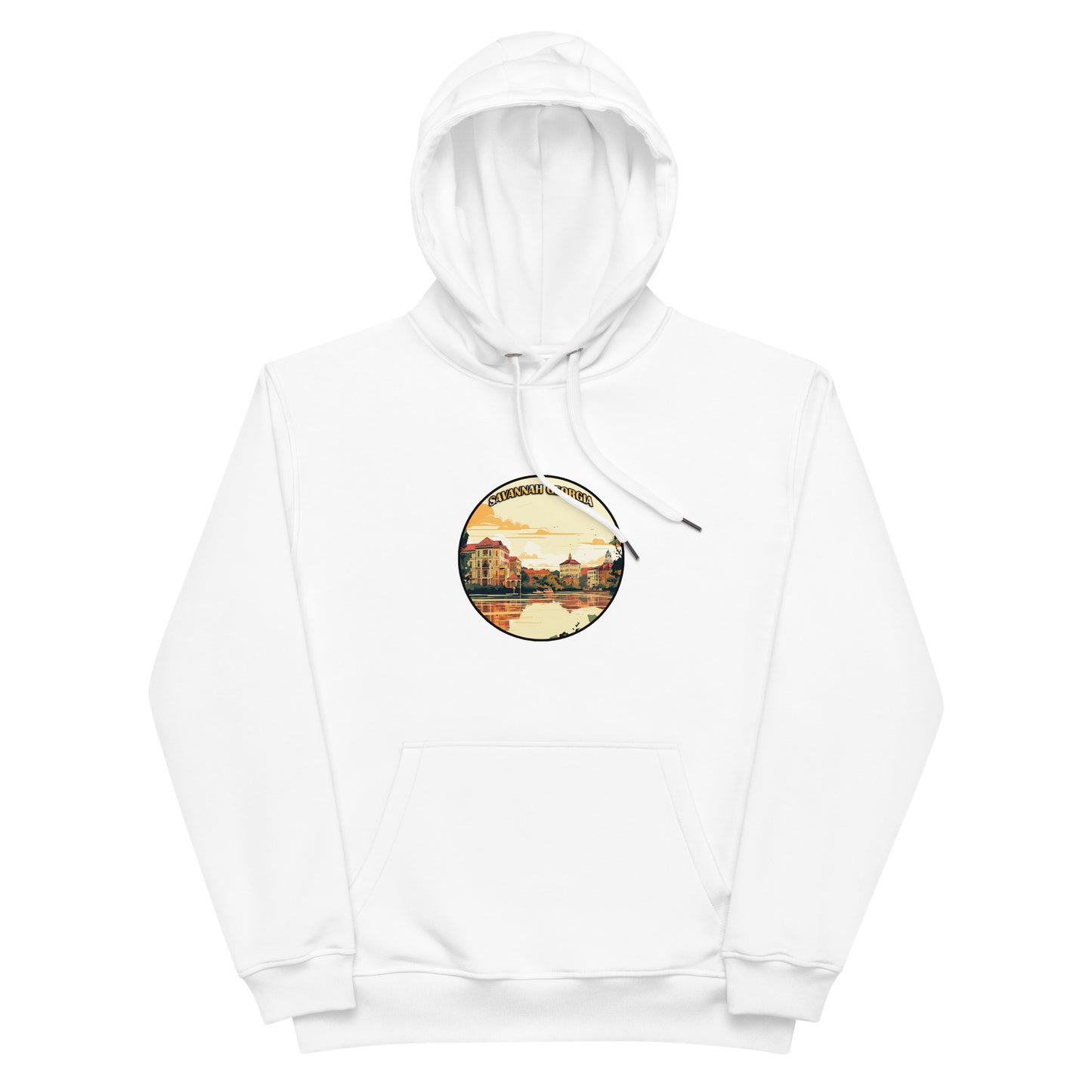 Savannah Georgia Souvenir Premium eco hoodie