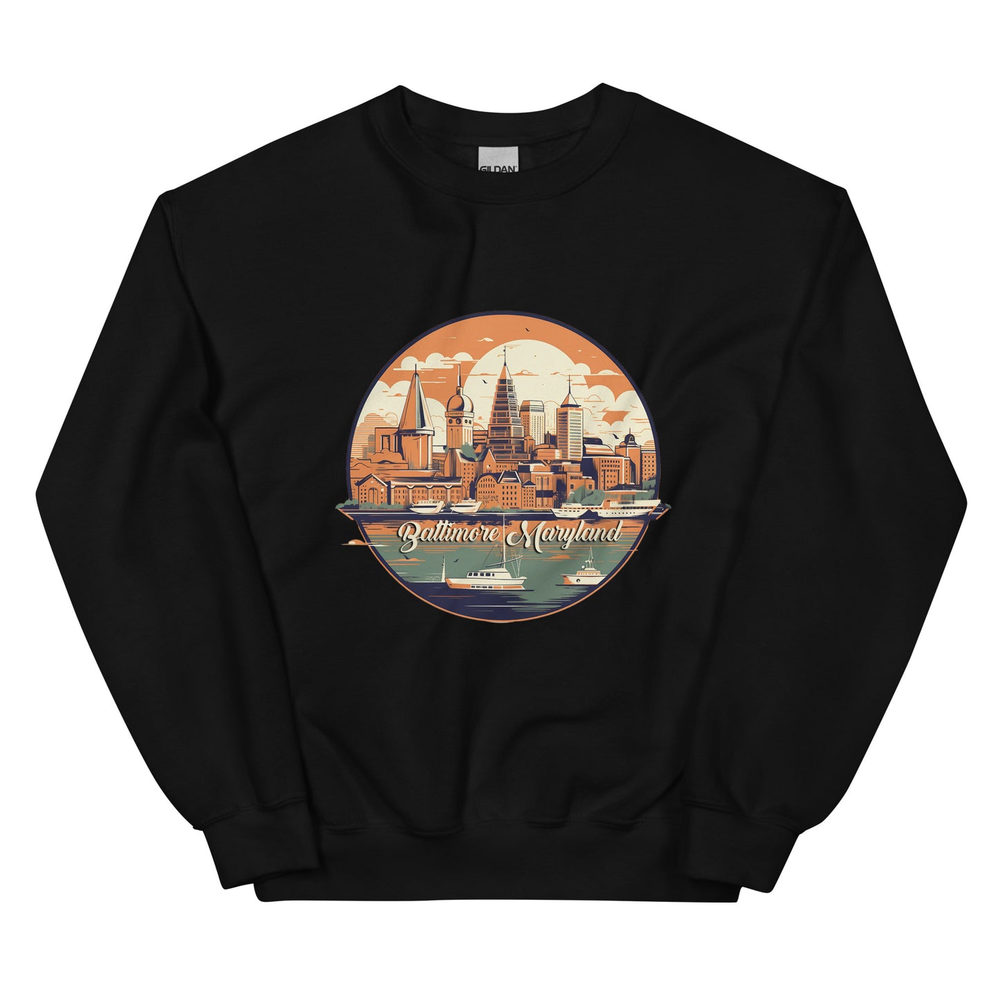 Baltimore Maryland Souvenir Unisex Sweatshirt