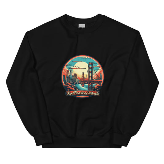 San Francisco California Souvenir Unisex Sweatshirt