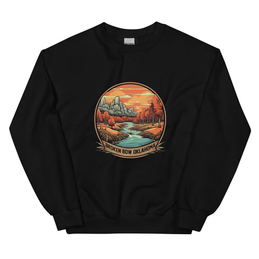 Broken Bow Oklahoma Souvenir Unisex Sweatshirt