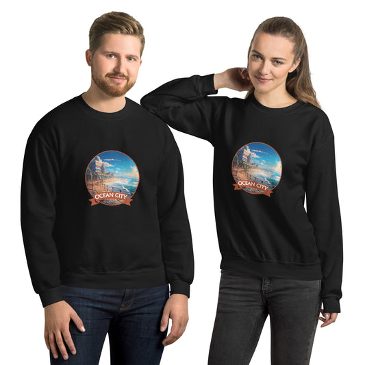 Ocean City Maryland Souvenir Unisex Sweatshirt