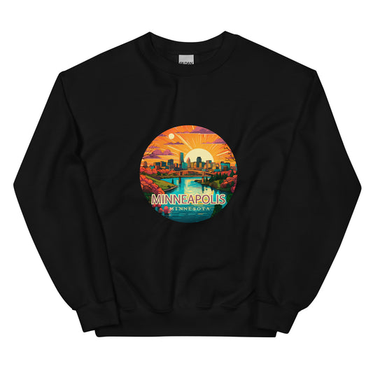 Minneapolis Minnesota Souvenir Unisex Sweatshirt