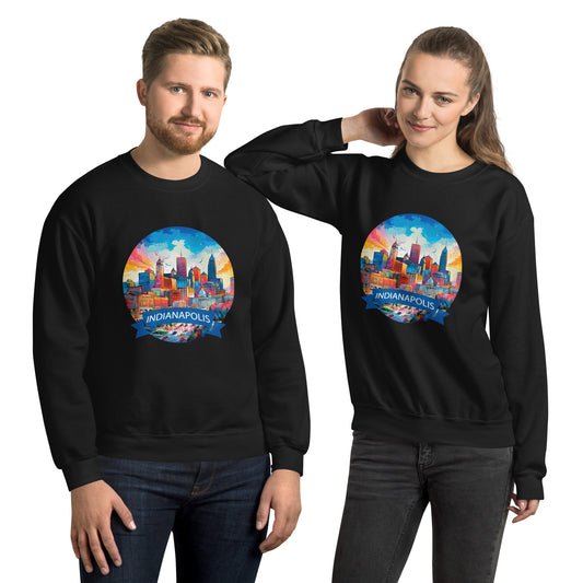 Indianapolis Indiana Souvenir Unisex Sweatshirt