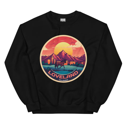 Loveland Colorado Souvenir Unisex Sweatshirt