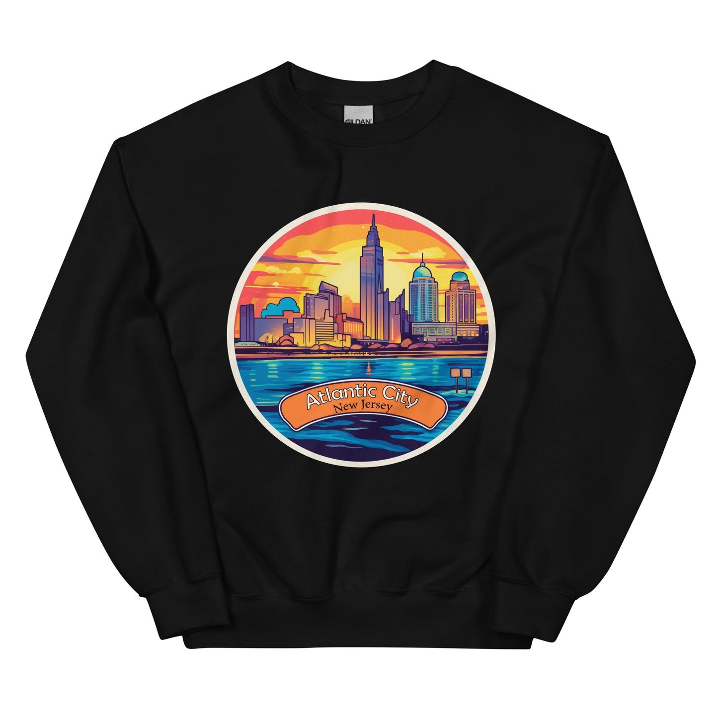 Atlantic City New Jersey Souvenir Unisex Sweatshirt