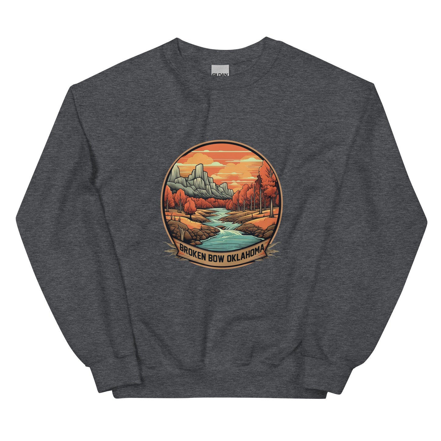 Broken Bow Oklahoma Souvenir Unisex Sweatshirt