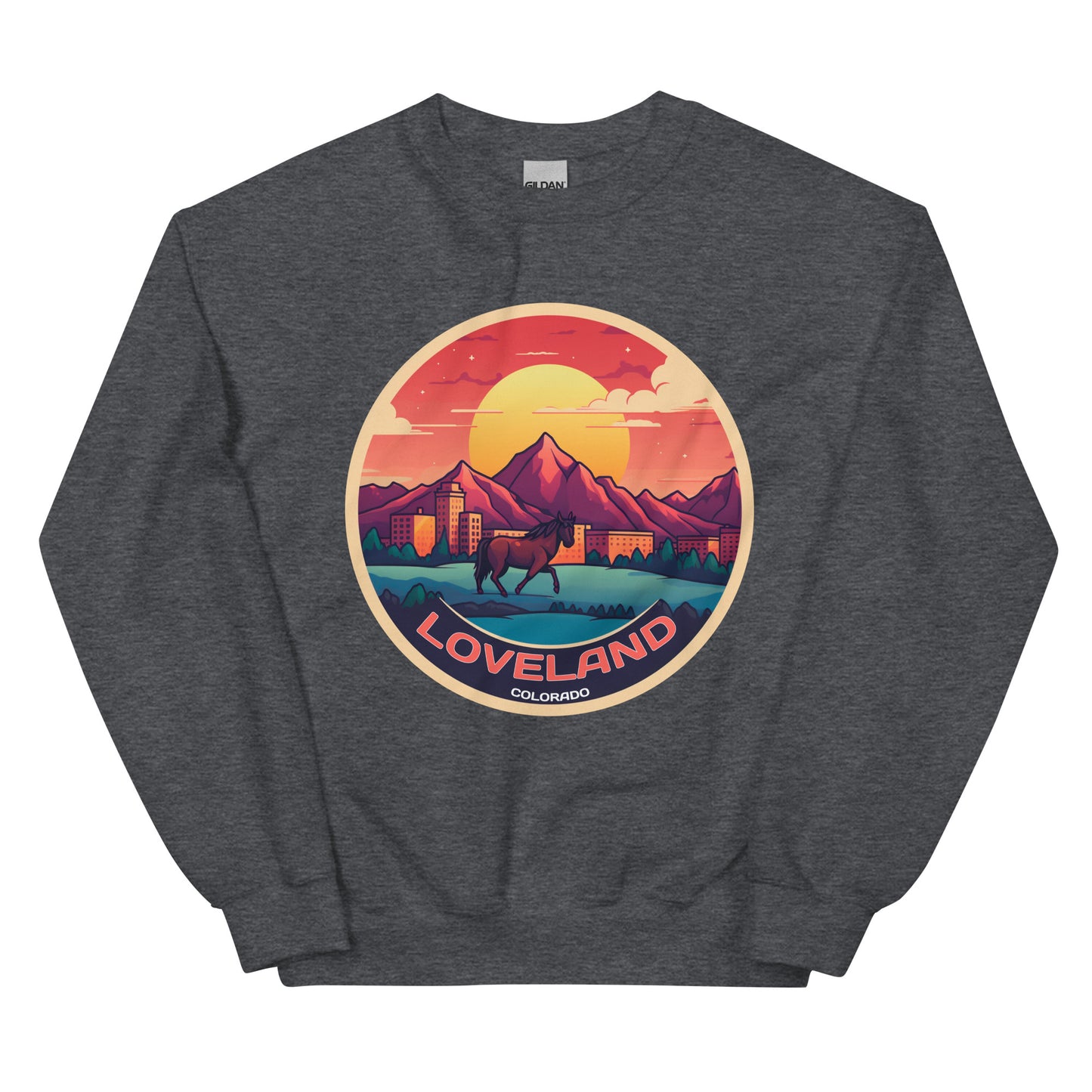 Loveland Colorado Souvenir Unisex Sweatshirt