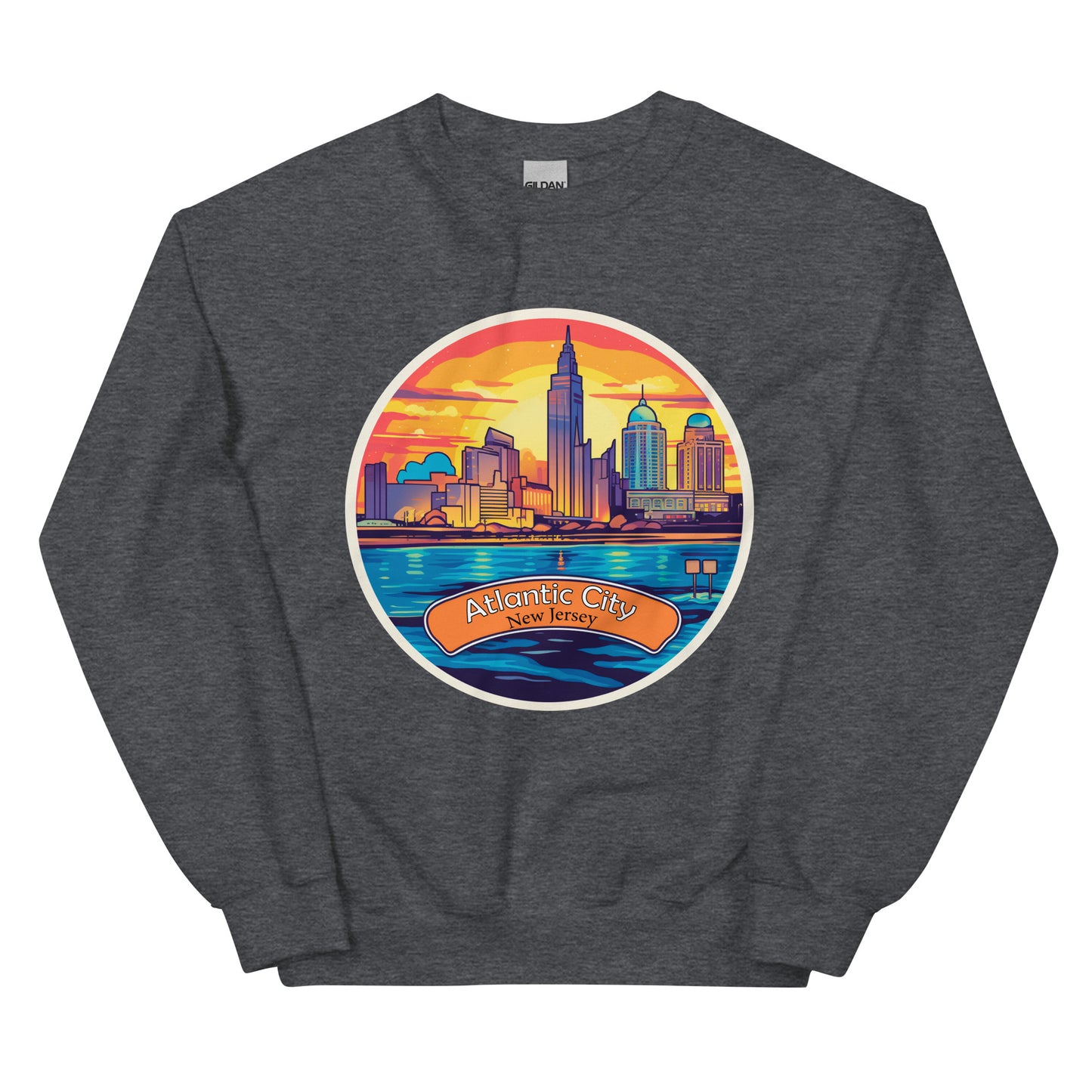 Atlantic City New Jersey Souvenir Unisex Sweatshirt