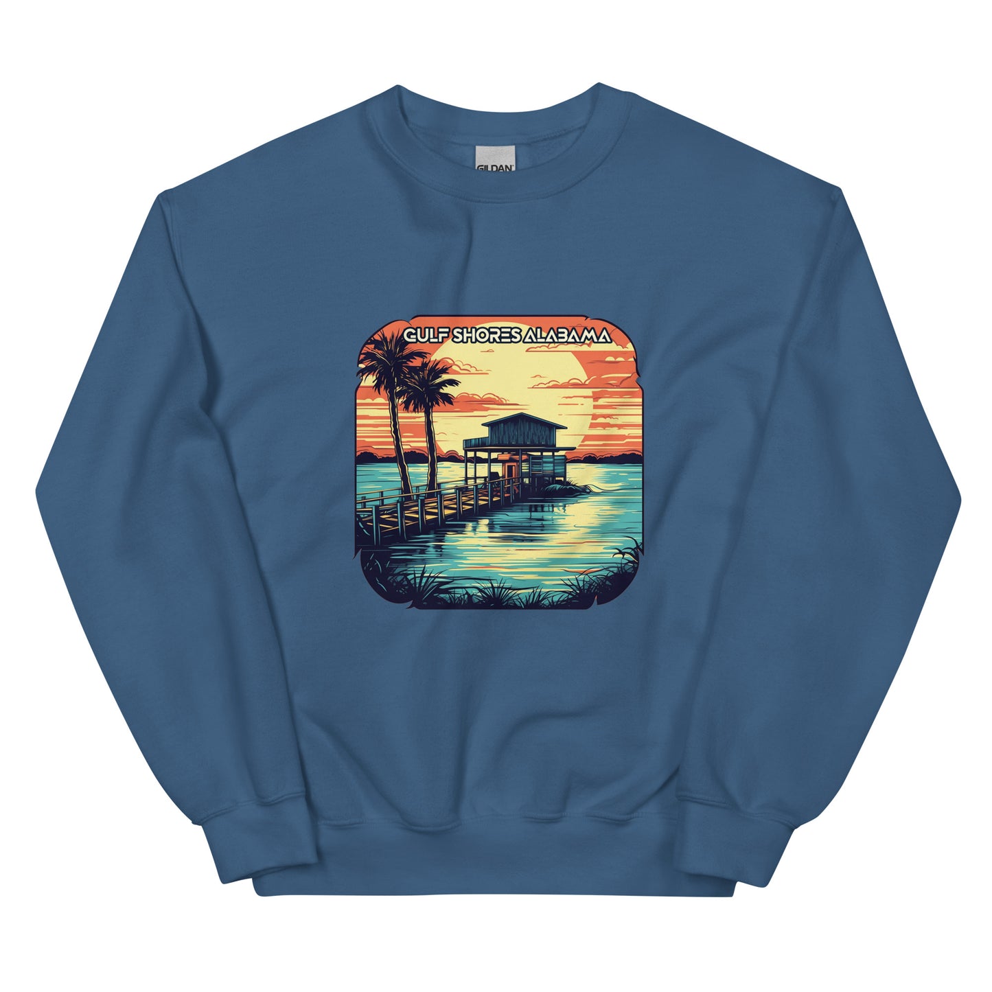 Gulf Shores Alabama Souvenir  Unisex Sweatshirt