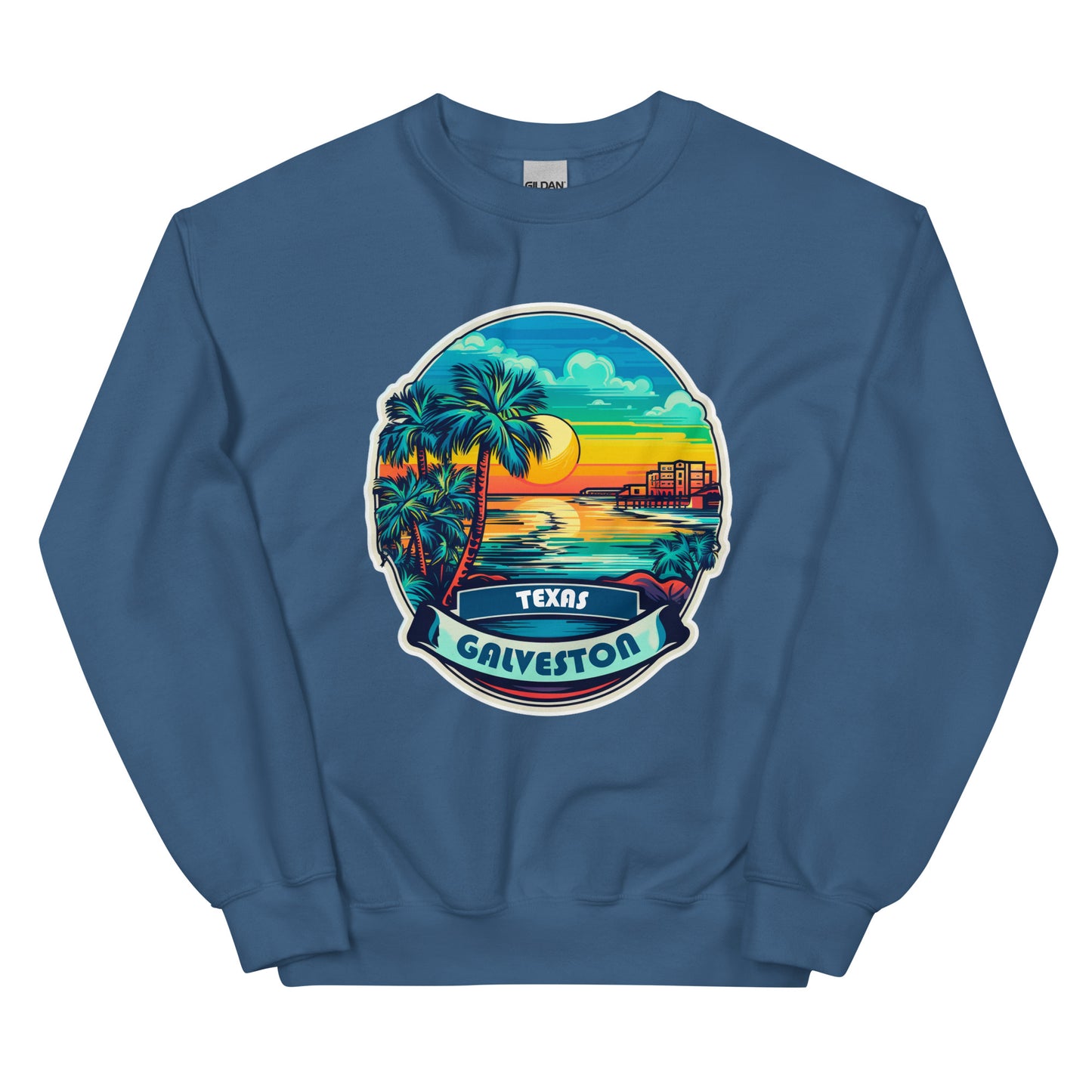 Galveston Texas Souvenir Unisex Sweatshirt