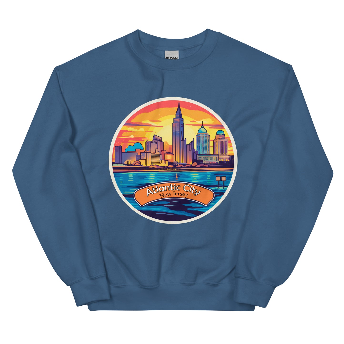 Atlantic City New Jersey Souvenir Unisex Sweatshirt