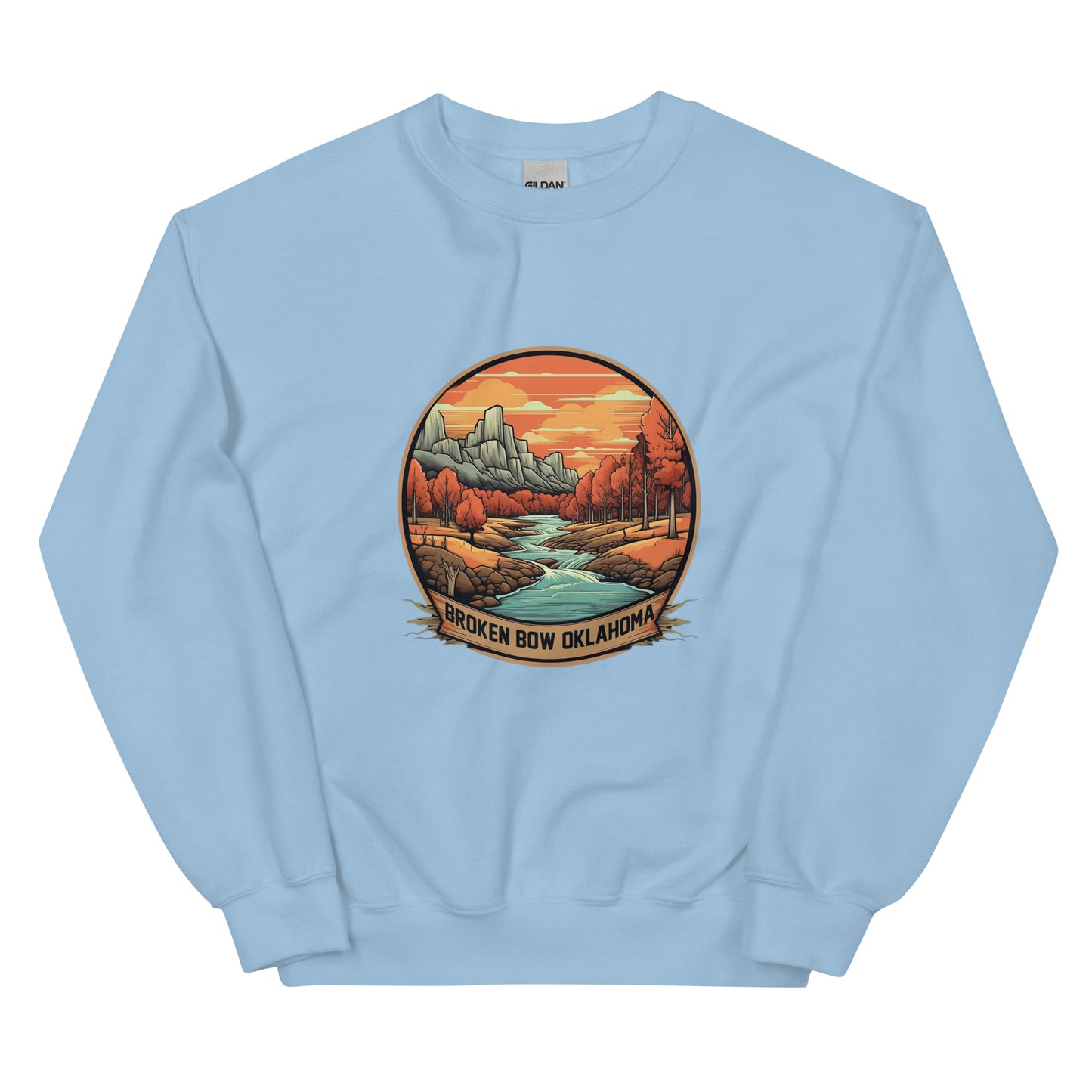 Broken Bow Oklahoma Souvenir Unisex Sweatshirt