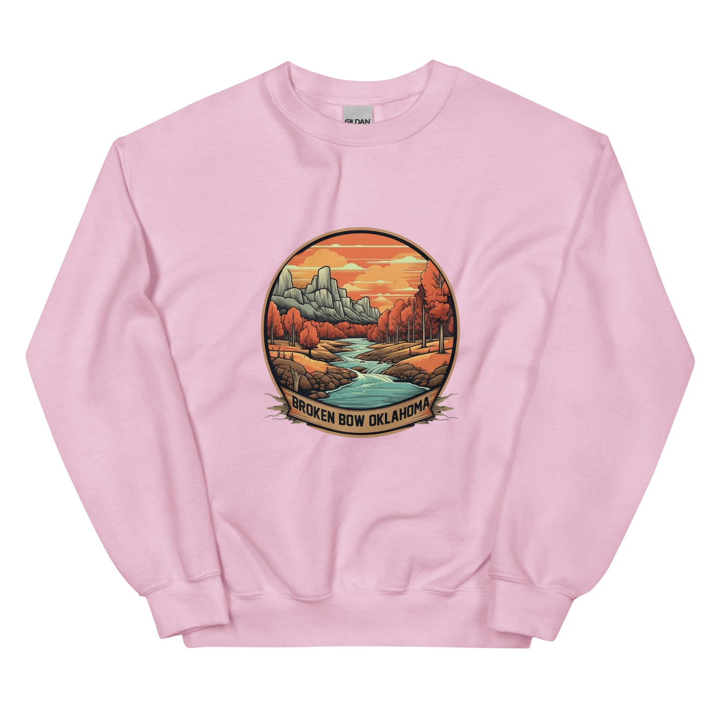 Broken Bow Oklahoma Souvenir Unisex Sweatshirt