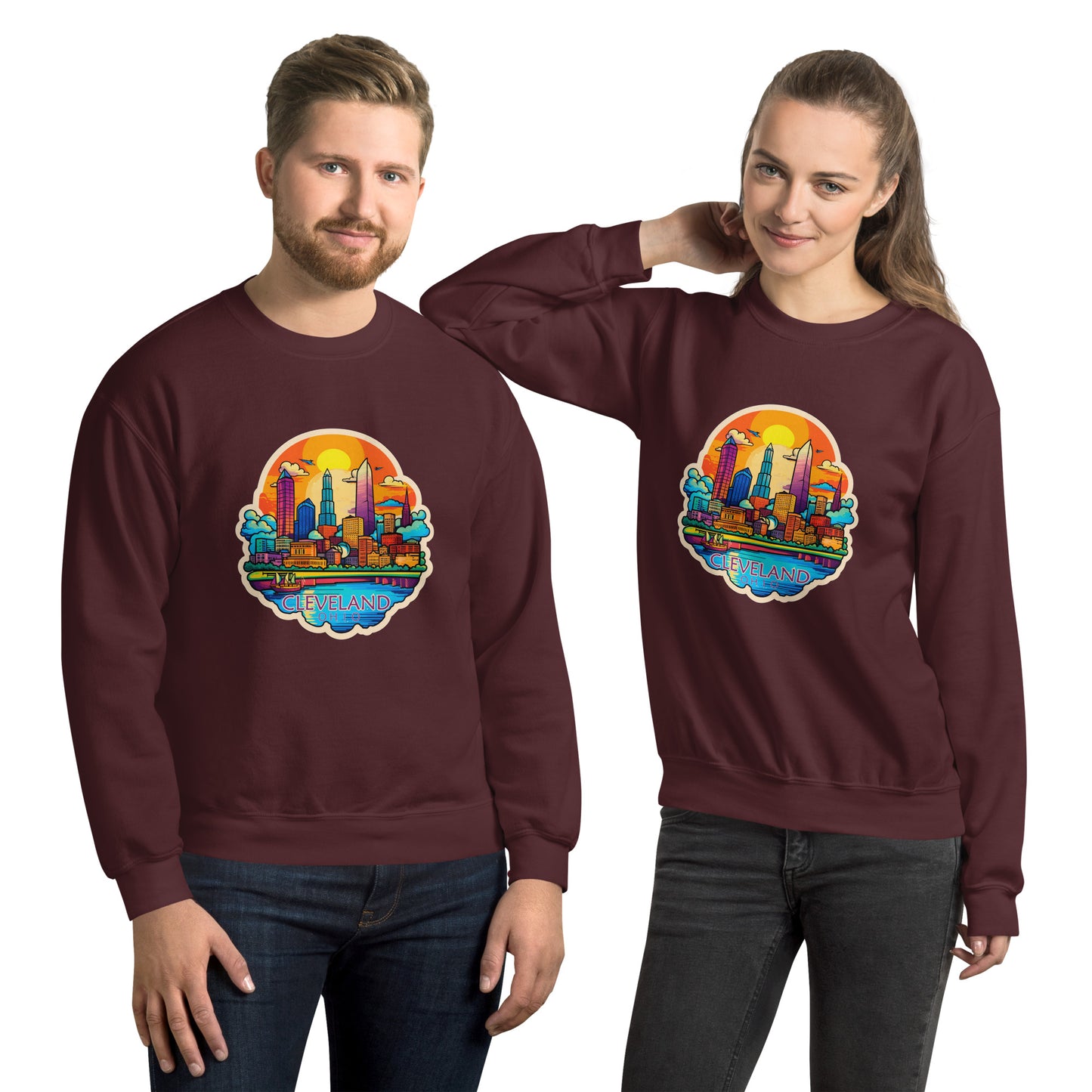 Cleveland Ohio Souvenir Unisex Sweatshirt