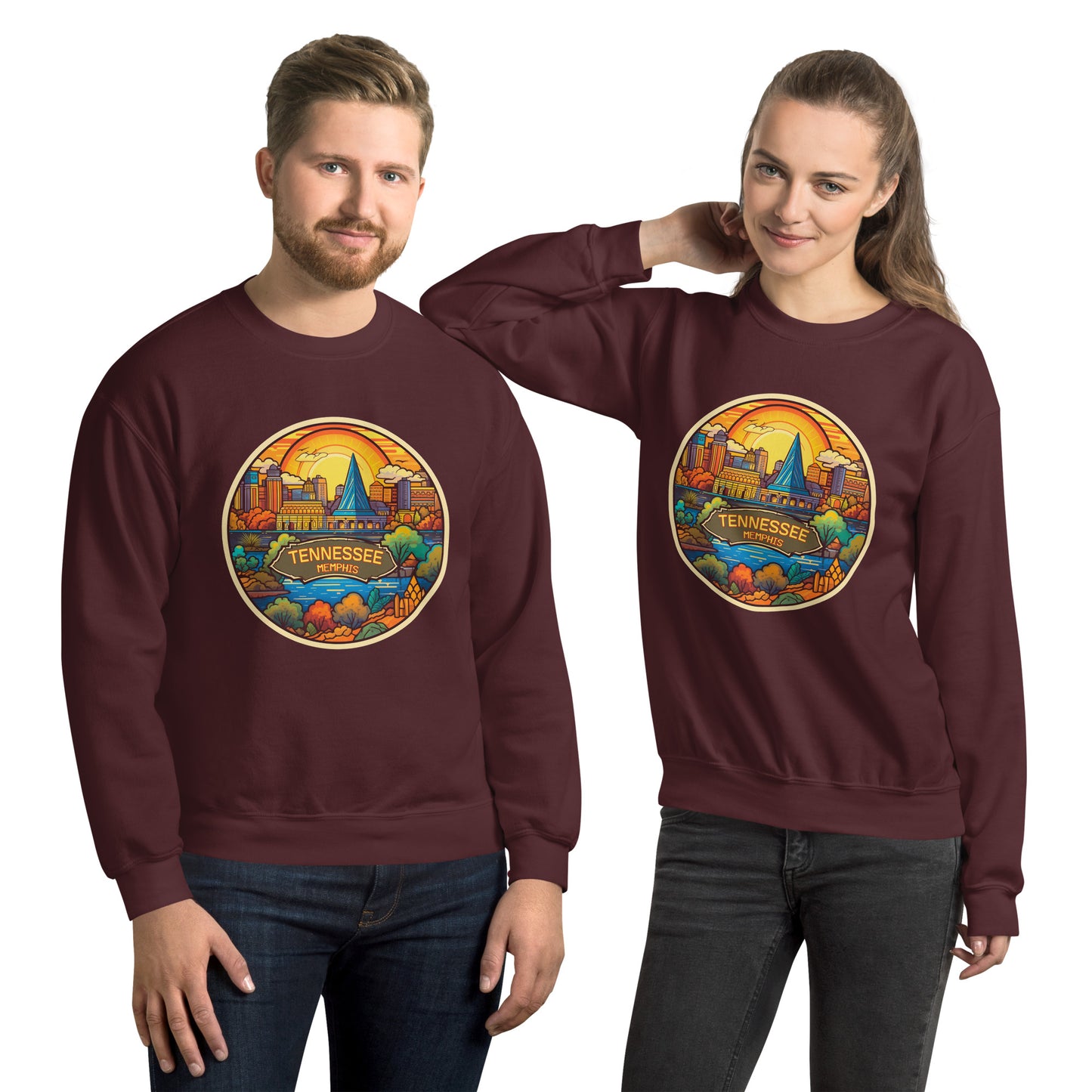 Memphis Tennessee Souvenir Unisex Sweatshirt