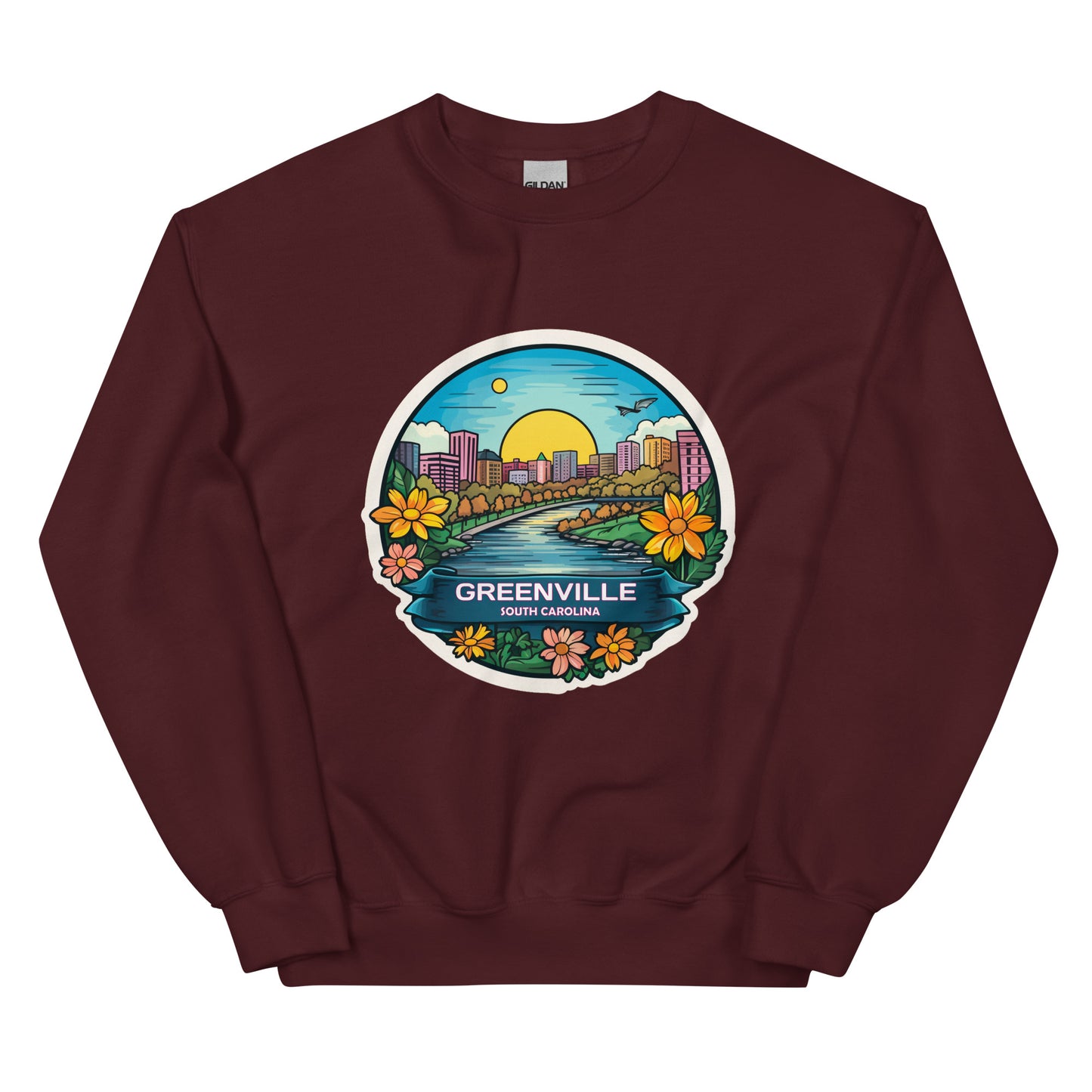 Greenville South Carolina Souvenir Unisex Sweatshirt