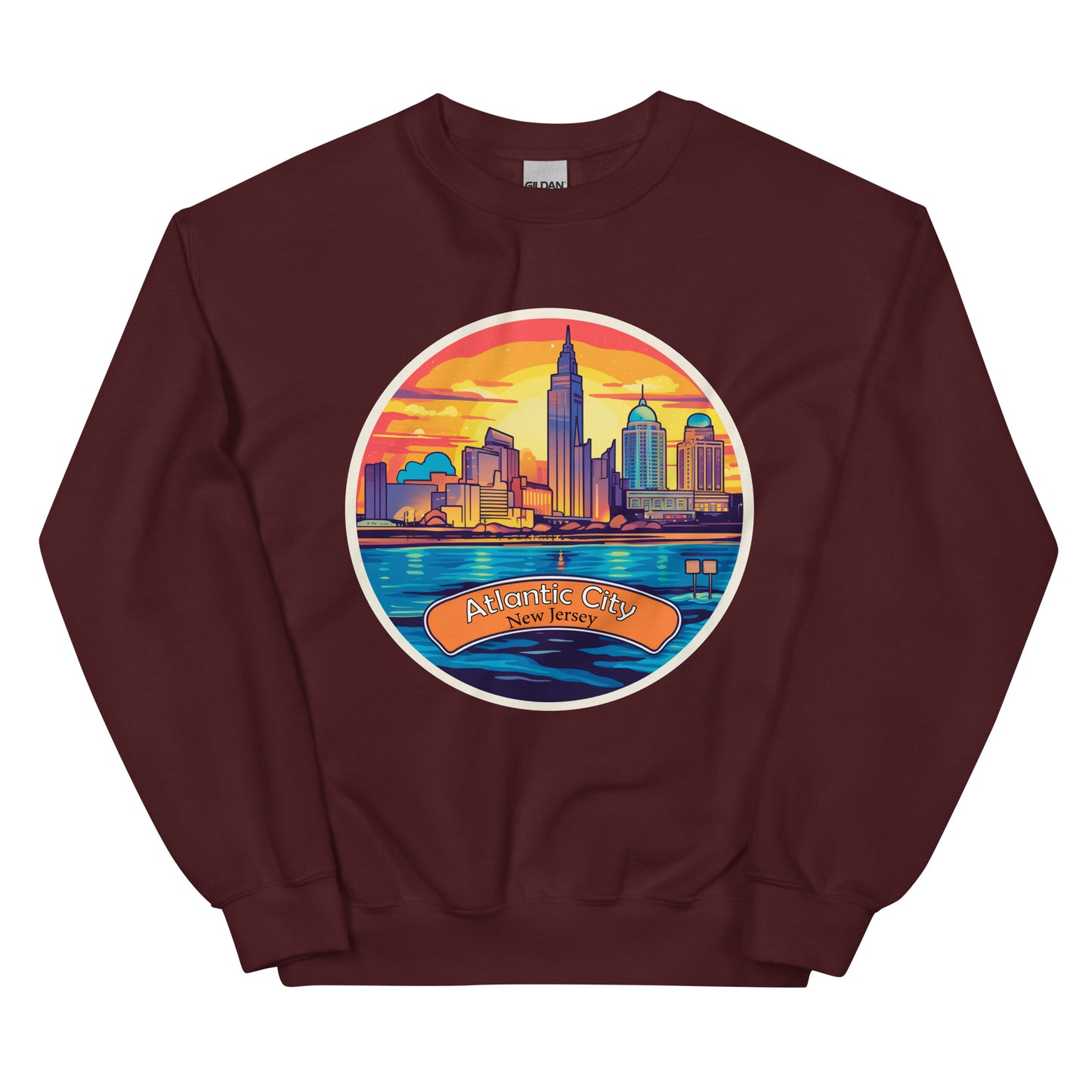 Atlantic City New Jersey Souvenir Unisex Sweatshirt