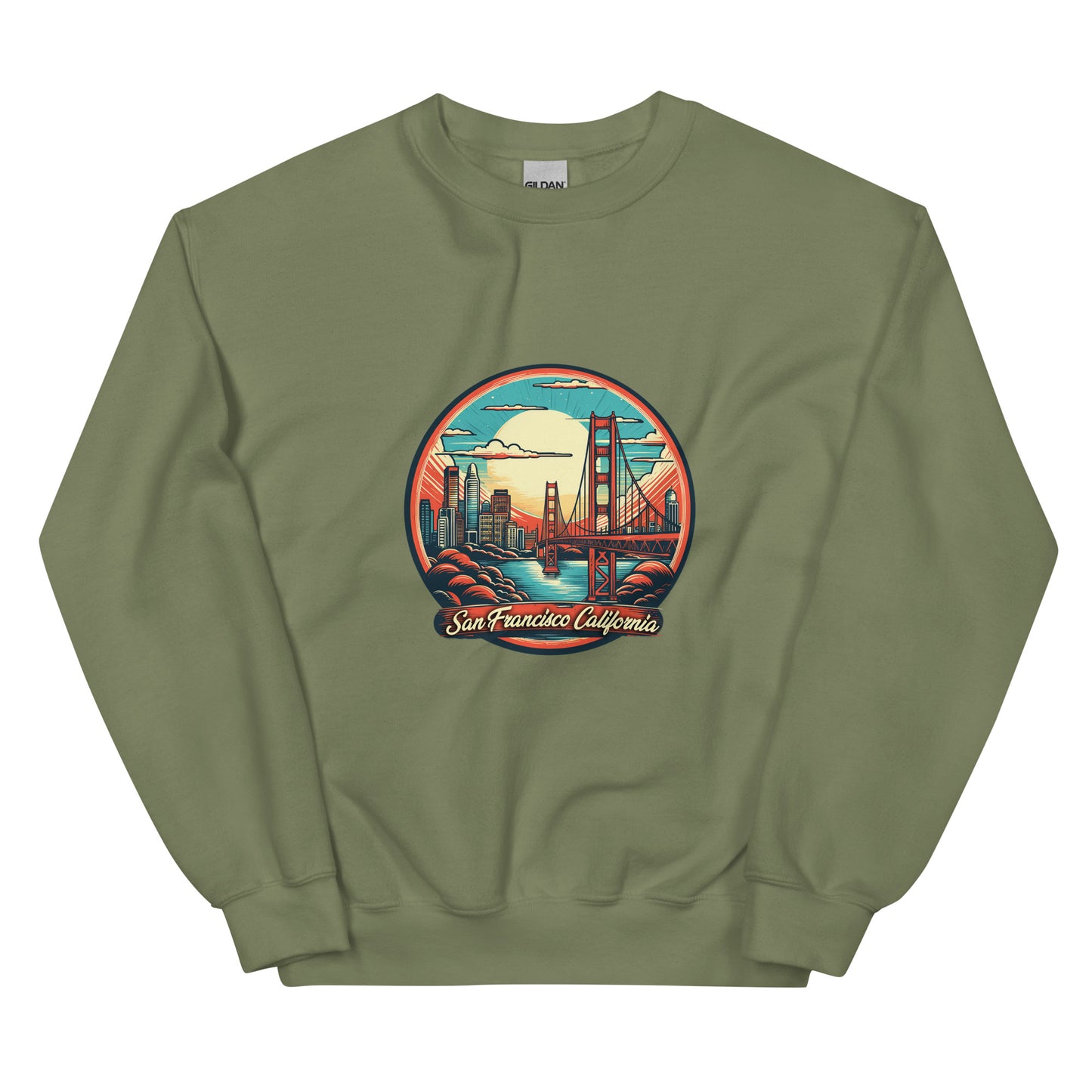 San Francisco California Souvenir Unisex Sweatshirt