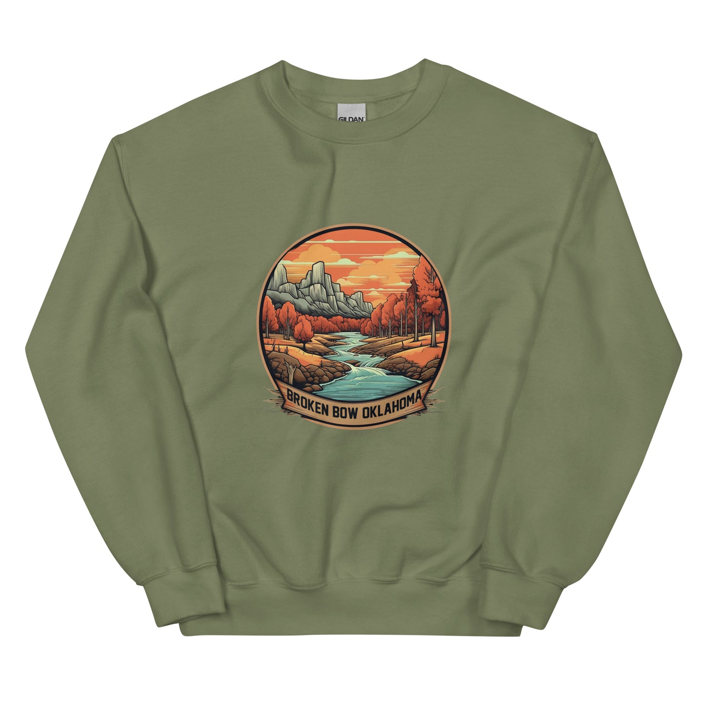 Broken Bow Oklahoma Souvenir Unisex Sweatshirt