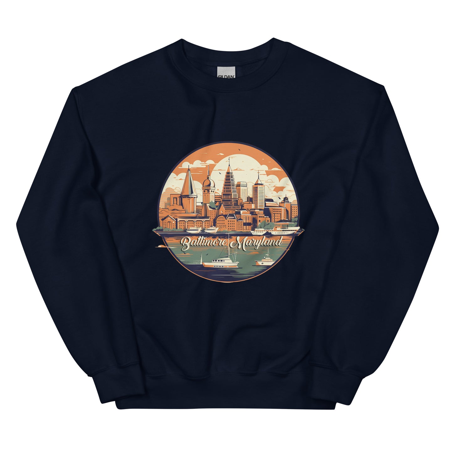 Baltimore Maryland Souvenir Unisex Sweatshirt