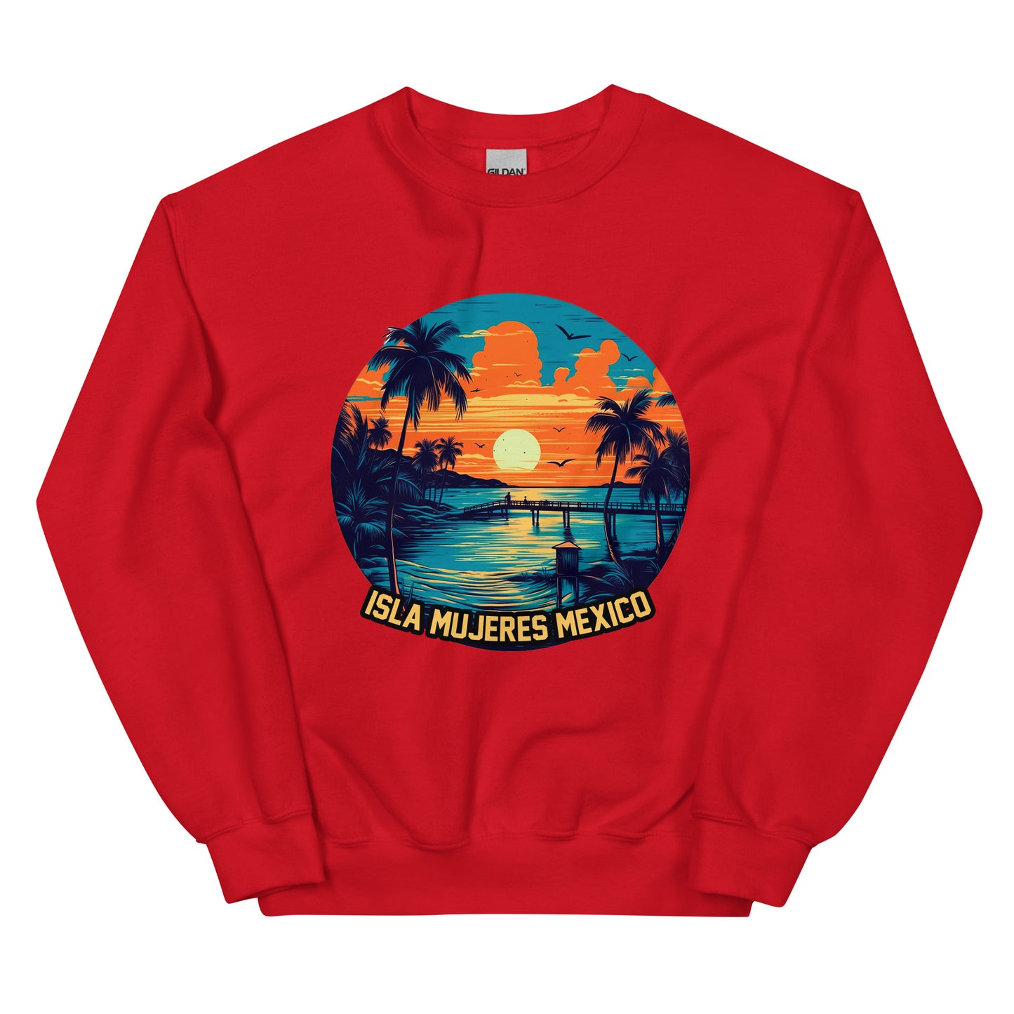 Isla Mujeres Mexico Souvenir Unisex Sweatshirt