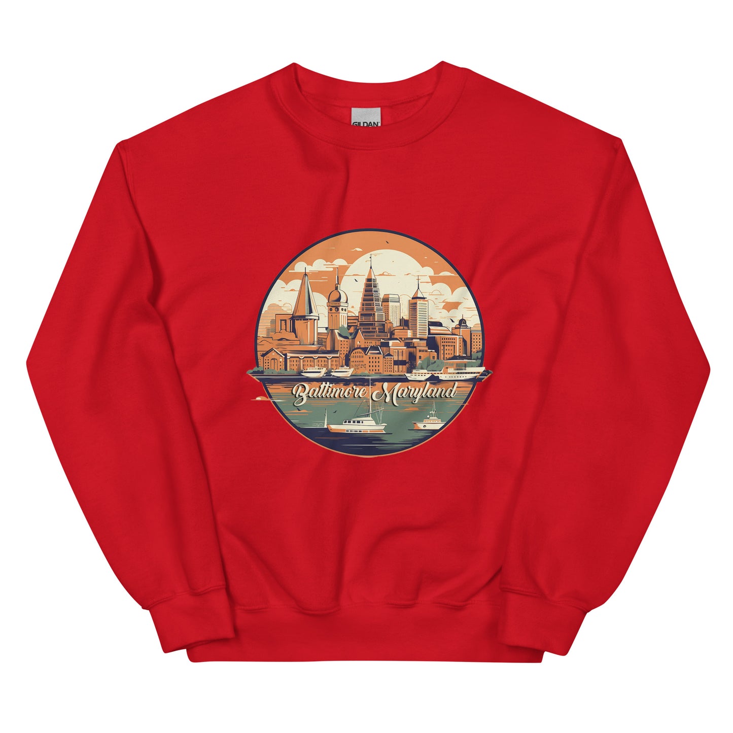 Baltimore Maryland Souvenir Unisex Sweatshirt