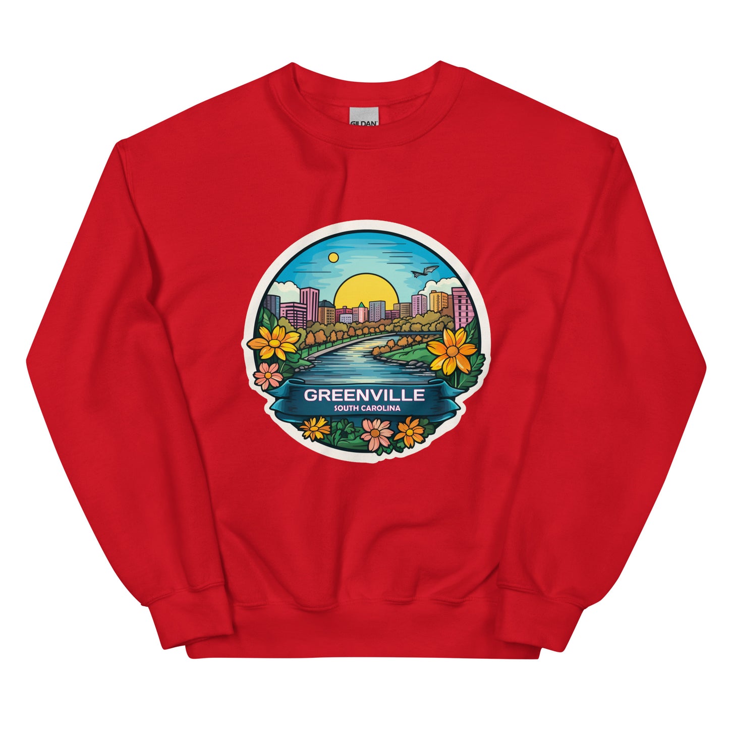 Greenville South Carolina Souvenir Unisex Sweatshirt