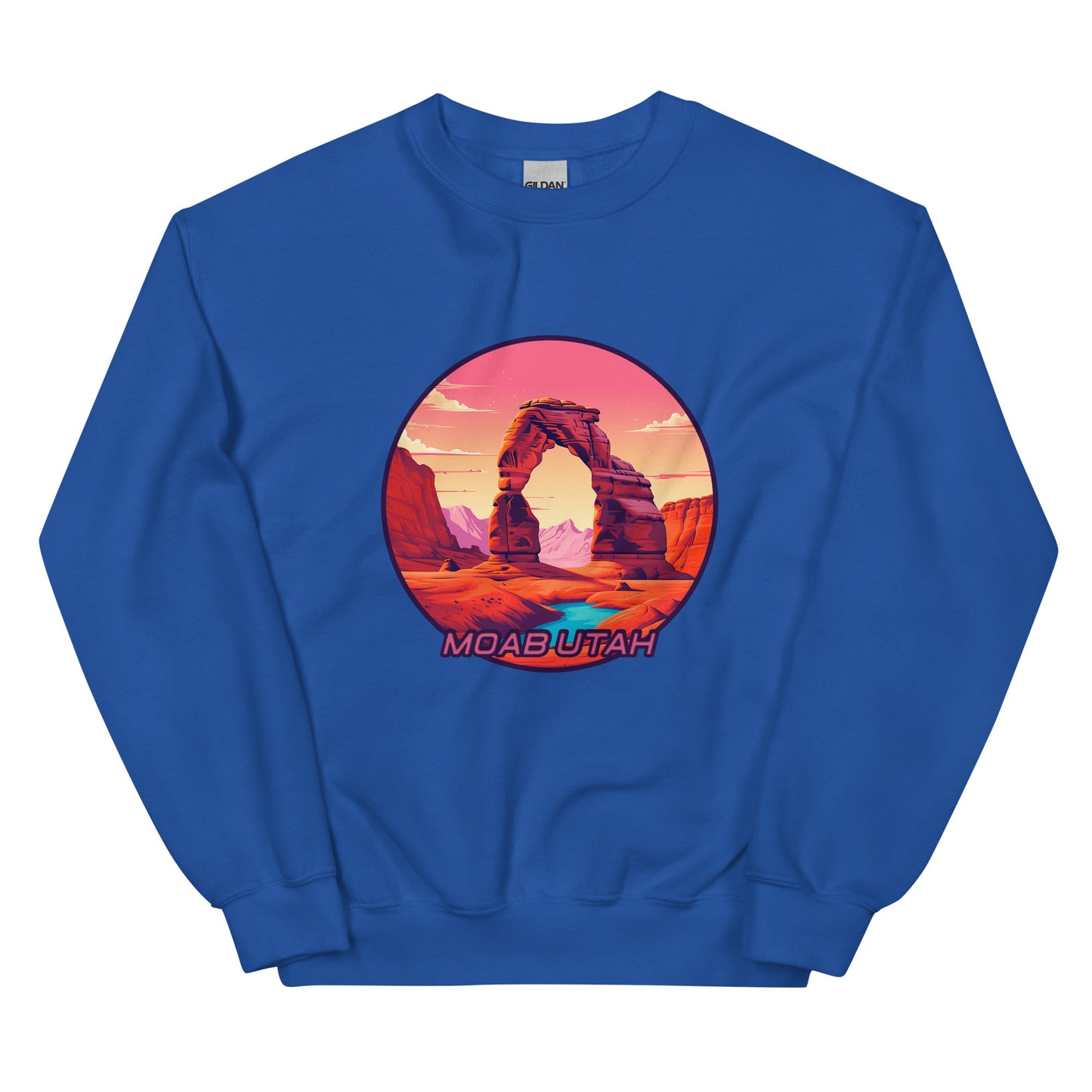 Moab Utah Souvenir Unisex Sweatshirt