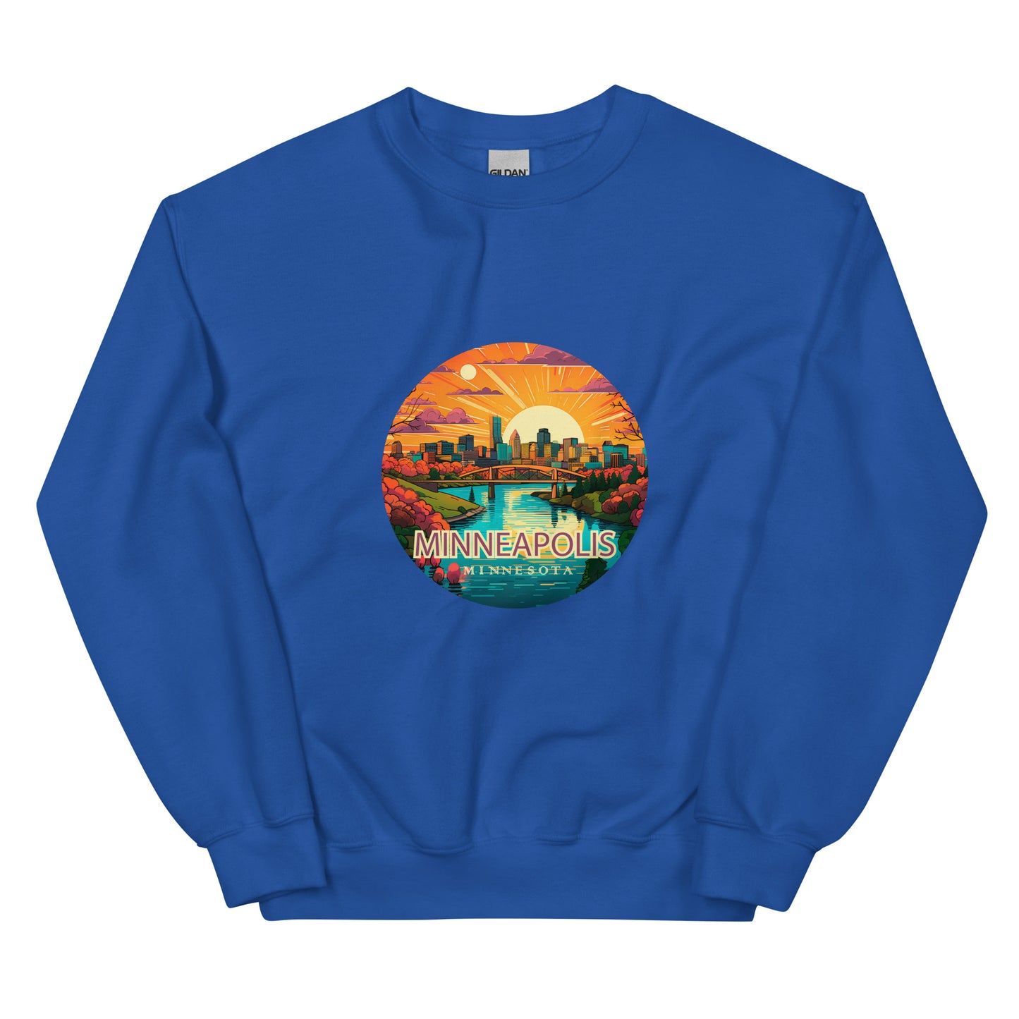 Minneapolis Minnesota Souvenir Unisex Sweatshirt