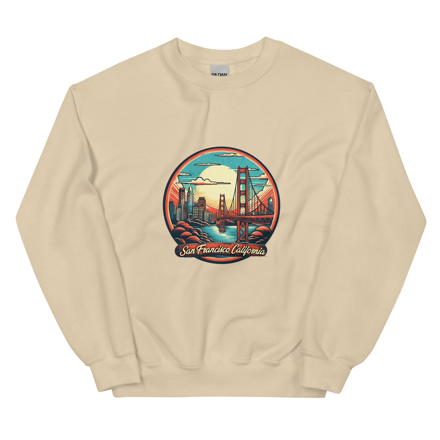 San Francisco California Souvenir Unisex Sweatshirt