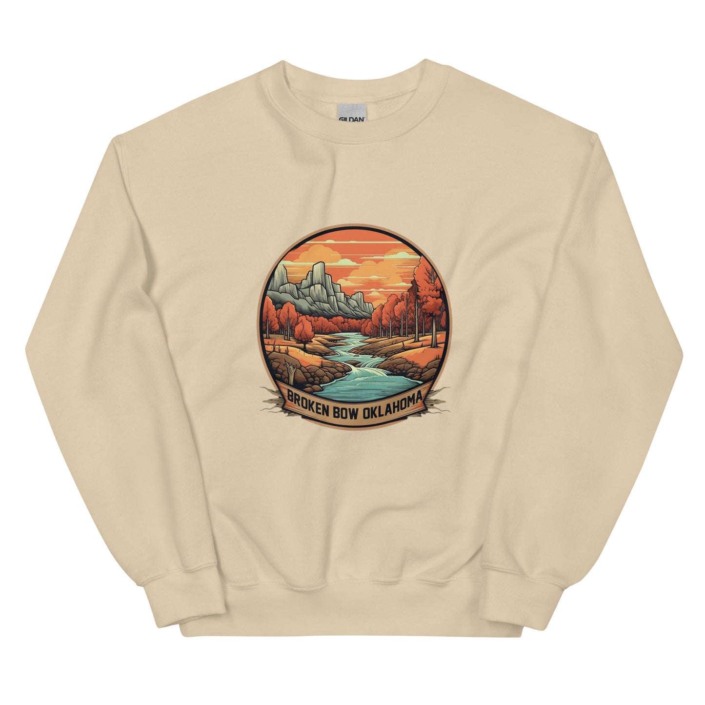 Broken Bow Oklahoma Souvenir Unisex Sweatshirt