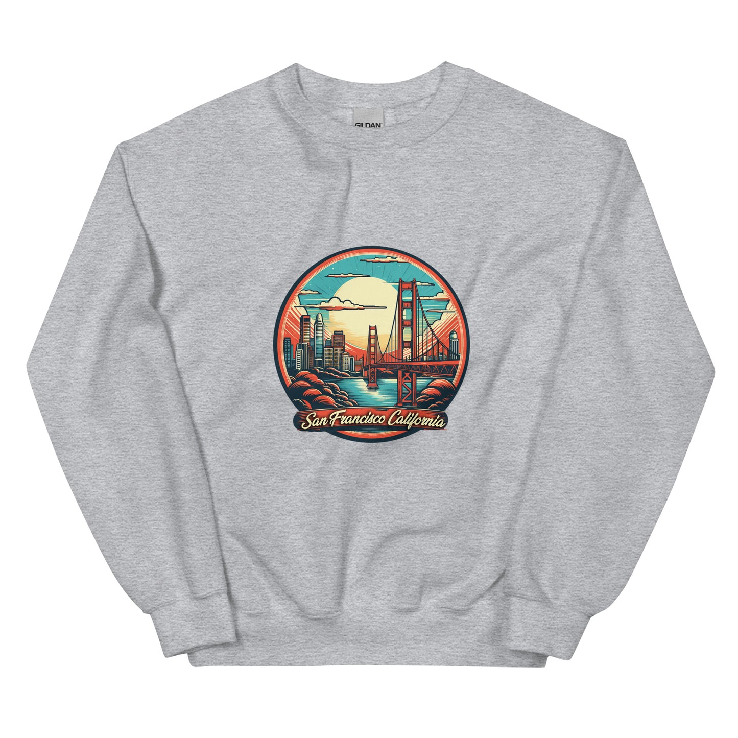 San Francisco California Souvenir Unisex Sweatshirt