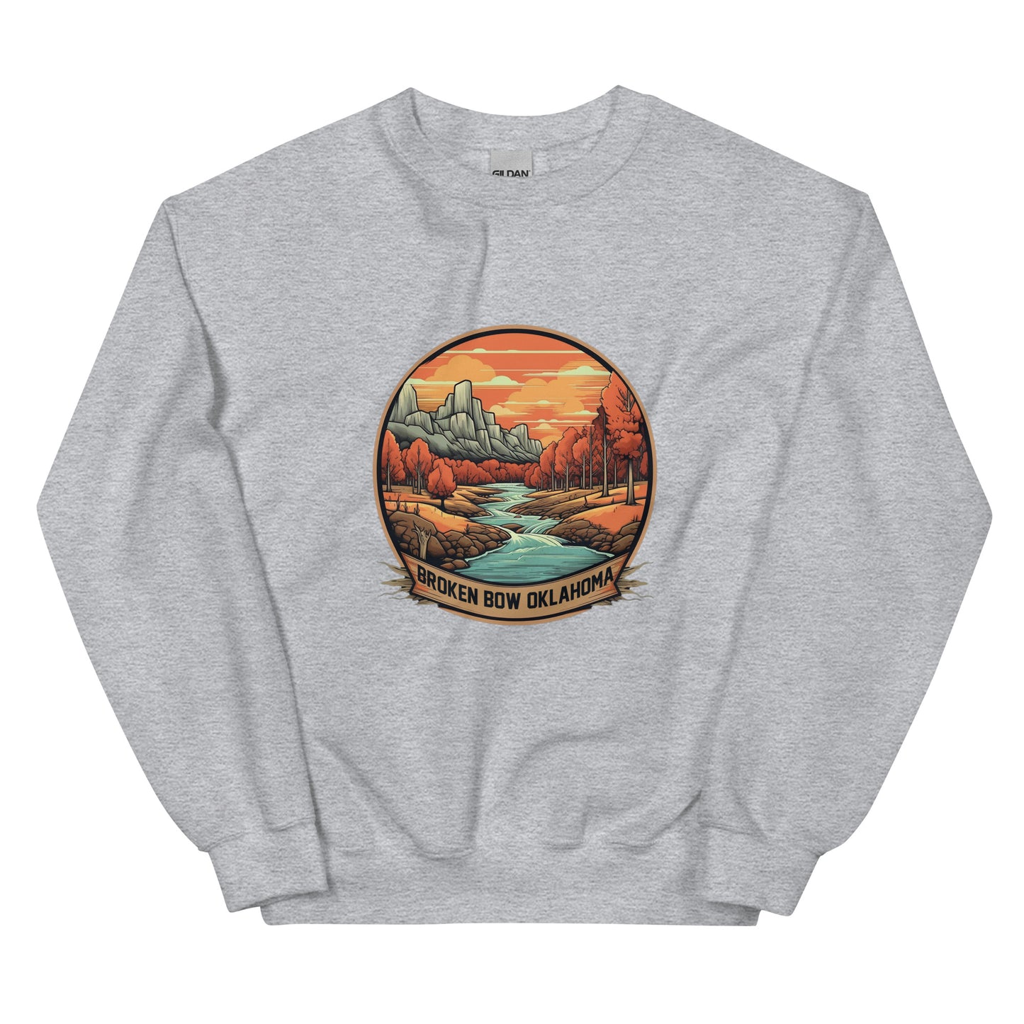 Broken Bow Oklahoma Souvenir Unisex Sweatshirt