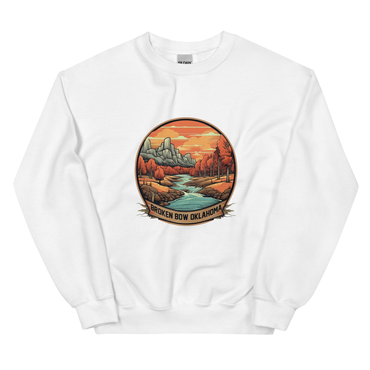 Broken Bow Oklahoma Souvenir Unisex Sweatshirt